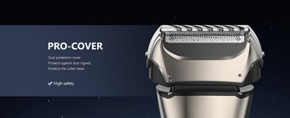 Sejoy Electric Razor for Men – 3-Blade Foil Shaver with 7500 RPM High-Speed Motor & Digital Power Display