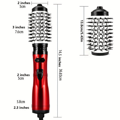 Pro Styler Hot Air Comb Brush - All-in-One Hair Dryer, Curler, and Straightener for Effortless, Salon-Quality Styling with Fast Drying, Reduced Frizz, and Long-Lasting Results