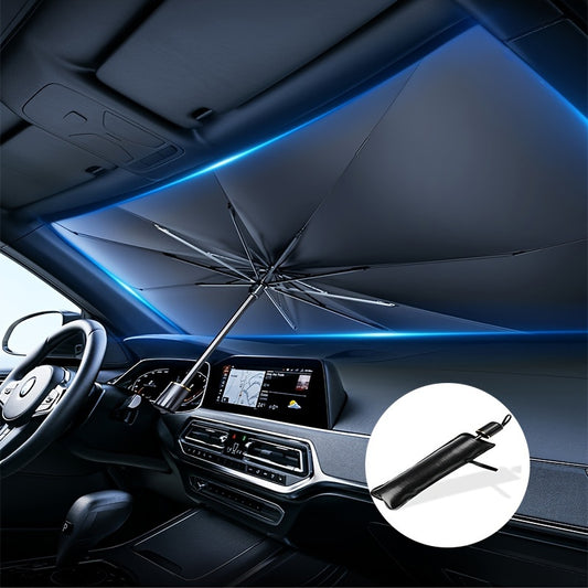 Portable Foldable Car Windshield Sunshade – Protect Your Car from the Sun