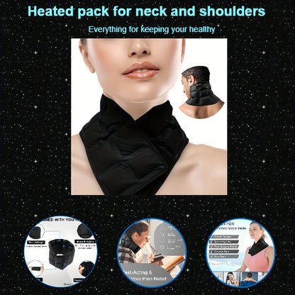 Reusable Neck Ice Pack - Hot and Cold Gel Wrap for Pain Relief, Surgery Recovery, Sports Injury, Swelling, and Bruises