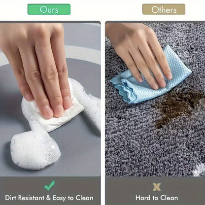 Ultra-Absorbent Diatomaceous Earth Bath Mat – Quick Dry, Non-Slip, Soft and Comfortable – Perfect for Bathroom