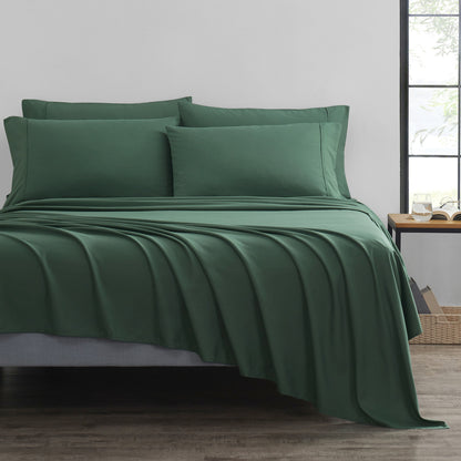 Bamboo 2000 Thread Count 6-Piece Luxury Sheet Set - Organic, Cooling, 16 Inch Deep Pocket, Egyptian Luxury with Bonus Pillowcases - Shrink and Fade Resistant