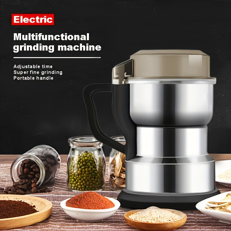 Ultra-Fine Electric Grinding Machine - Compact High-Speed Dry Grain Grinder for Home Use - Easy to Operate, Low Noise, Space-Saving
