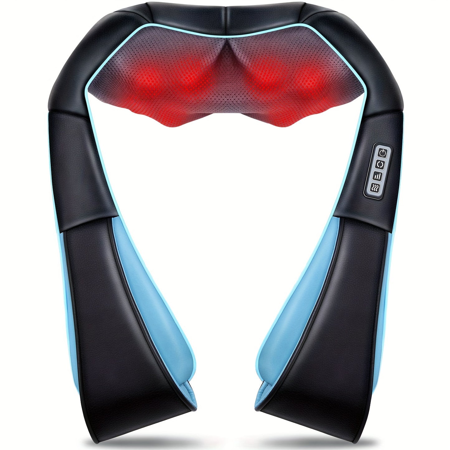 Heated Shiatsu Neck and Shoulder Massager – Deep Kneading Massage for Neck, Back, Waist and More, Ideal Gift for Men, Women, and Parents