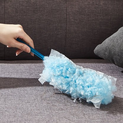 40/60pcs Electrostatic Duster Refill Cloths - Ultra-Efficient Static-Cling for Electronics, Furniture, Blinds & Fans - Reusable, Safe, Hassle-Free - Bulk Pack (Handle Not Included)