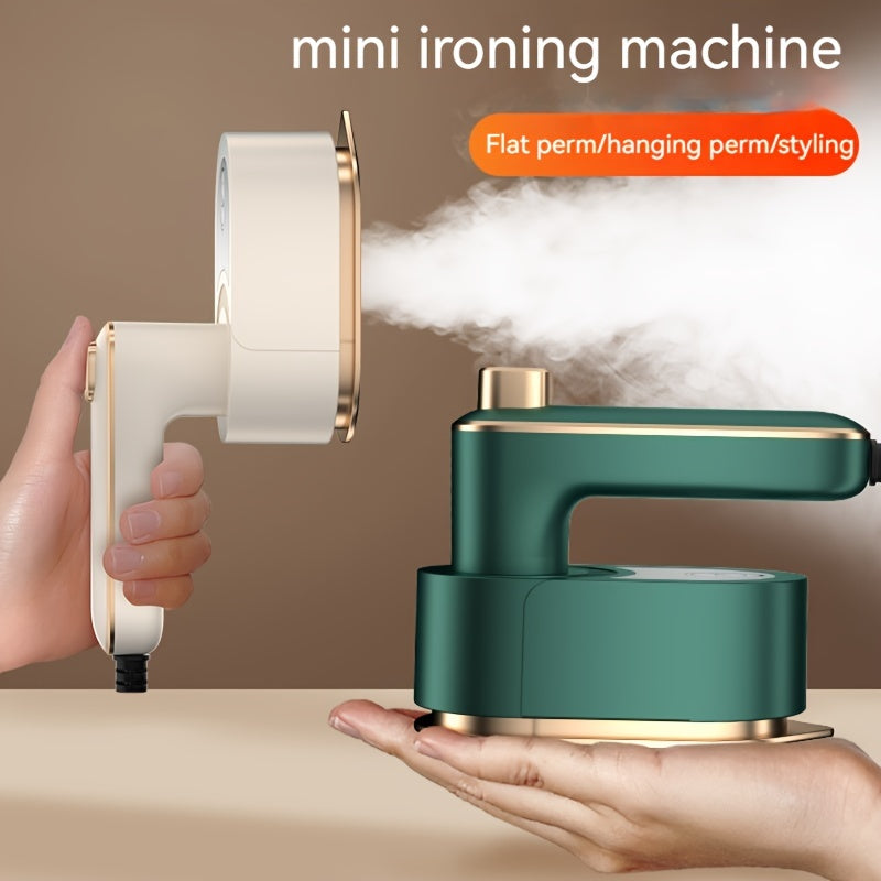 Mini Portable Folding Steam Iron – 180° Rotating, Fast Heating, Compact and Convenient for Travel, College, and Small Spaces