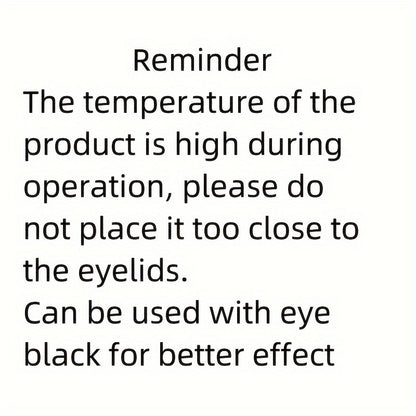 Multi-Use Heated Eyelash Curler - Compact Eye Makeup Tool with Trimmer for Brows and Unwanted Hair | Perfect for Styling and Grooming