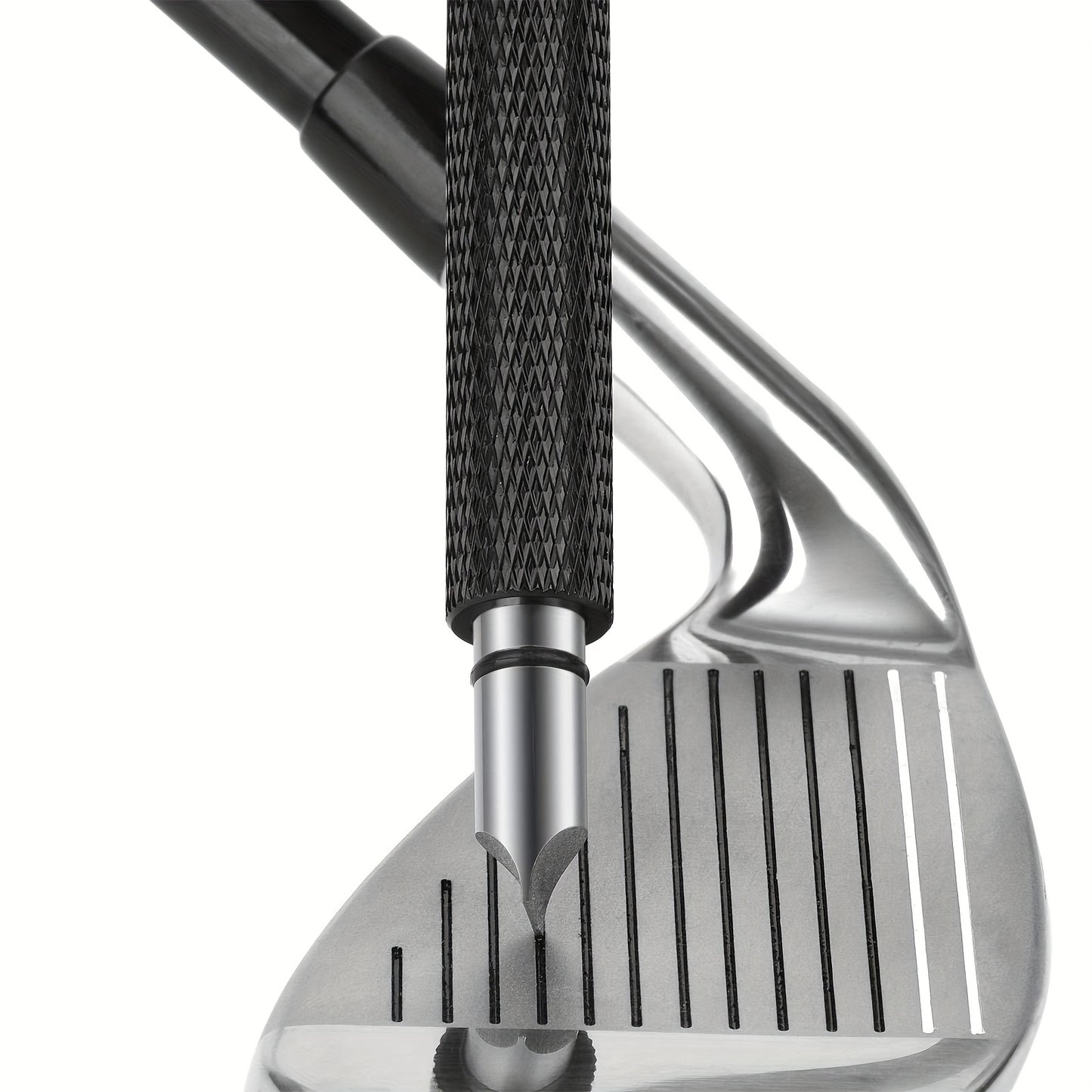 Premium Golf Club Groove Sharpener - Re-grooving Tool and Cleaner for Wedges and Irons, Enhance Spin and Control for Better Shots