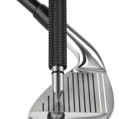 Premium Golf Club Groove Sharpener - Re-grooving Tool and Cleaner for Wedges and Irons, Enhance Spin and Control for Better Shots