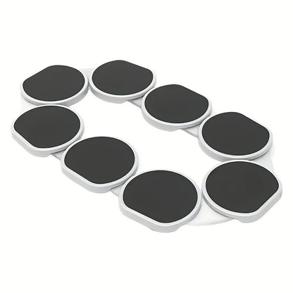 Adjustable Rotating Table Turntable - Durable ABS, Ideal for Parties and Gatherings