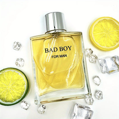 3.4oz Eau De Parfum for Men - Refreshing & Long-Lasting Fragrance with Spicy Woody Notes, Perfect for Dating, Daily Life, and a Gift for Him