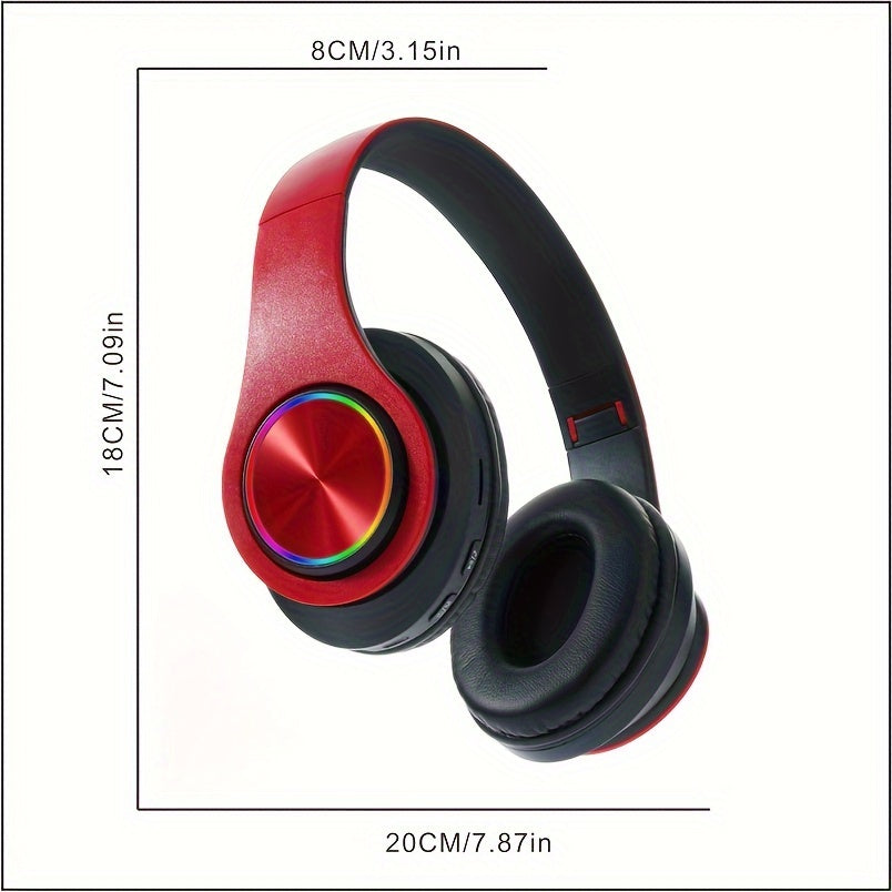 B39 Luminous Wireless Headset - Matte Finish, Fully Wrapped Ear Design, Comfortable, Crystal-Clear Sound, Long Battery Life, Easy Pairing