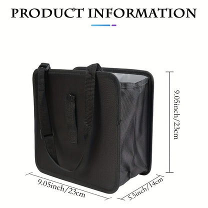 Foldable Car Trash Can – Waterproof, Leakproof Storage Bag with Large Capacity, Car Interior Organizer for Men & Women