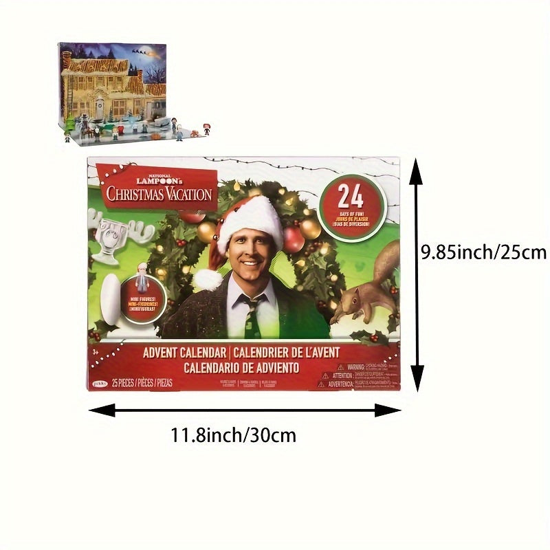 2024 National Lampoon's Christmas Vacation Advent Calendar - 24-Day Countdown with Figures & Accessories