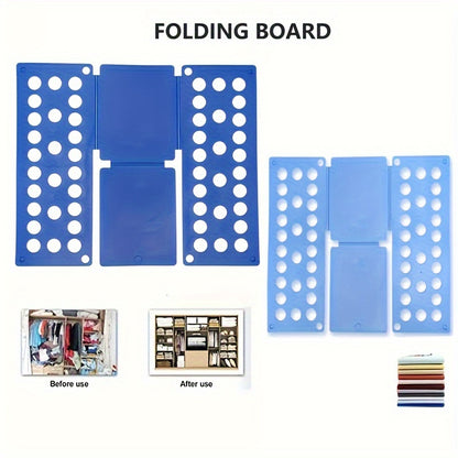 Practical Adult PP Shirt Folding Board - Easy Clothes Folding, Space-Saving, Travel-Friendly | Quick Folding Helper for Home | Perfect for Lazy People, Travelers, Busy Individuals