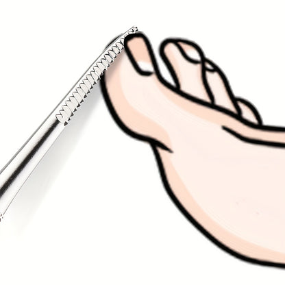 3PCS Stainless Steel Ingrown Toenail Tool Kit – Toenail File, Lifters, and Pedicure Tools for Pain Relief and Nail Care