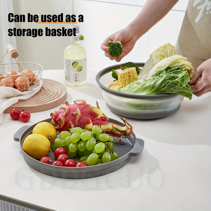 GDDGCUO Multi-Ply Microwave Splatter Cover with Tray Set – 10.6 Inch BPA-Free Splash Guard Plate, Food-Safe Lid, Fits Most Dishes, Available in Blue/Gray/Red/Green