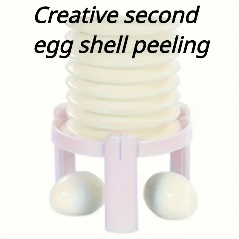 Ultimate Egg Peeler Gadget - Fast and Easy Perfect Peel Kitchen Tool, Plastic, Ideal for Home Use