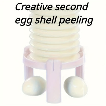 Ultimate Egg Peeler Gadget - Fast and Easy Perfect Peel Kitchen Tool, Plastic, Ideal for Home Use