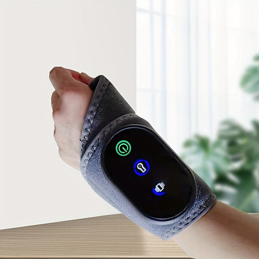 Heated Wrist & Hand Massager – Air Pressure & Vibration Therapy for Joint Pain & Tendon Relief