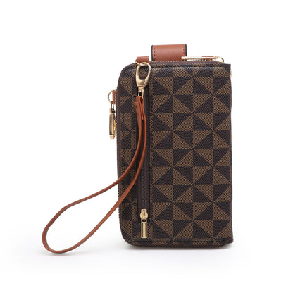 Women's Small Crossbody Phone Wallet - Mini Shoulder Bag with Credit Card Slots