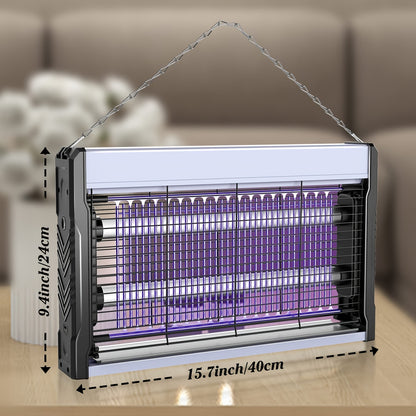 Electric Bug Zapper – Mosquito Killer with Hanging Chain, Removable Collection Tray, USB-Powered for Indoor and Outdoor Use – Ideal for Home, Office, and Warehouse
