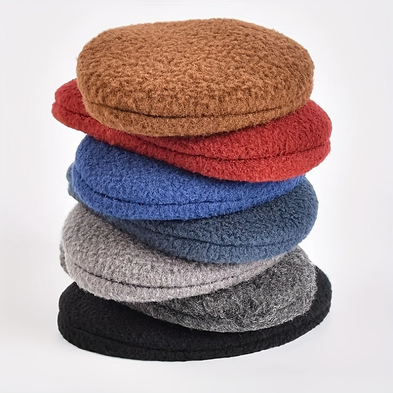 Bandless Fleece Ear Muffs – Soft Winter Ear Warmers for Men & Women, Outdoor Cold Protection