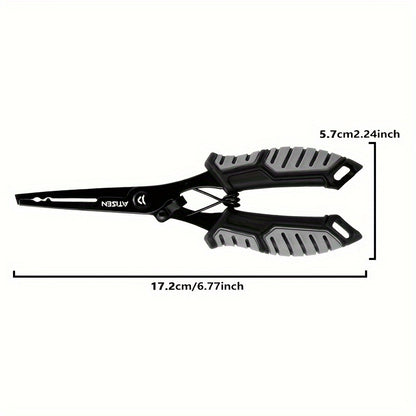 Buy 1 Get 1 Free – 2 Heavy-Duty Stainless Steel Fishing Pliers – Unbreakable Grips, Corrosion-Resistant, and Rust-Free for Durable Outdoor Fishing