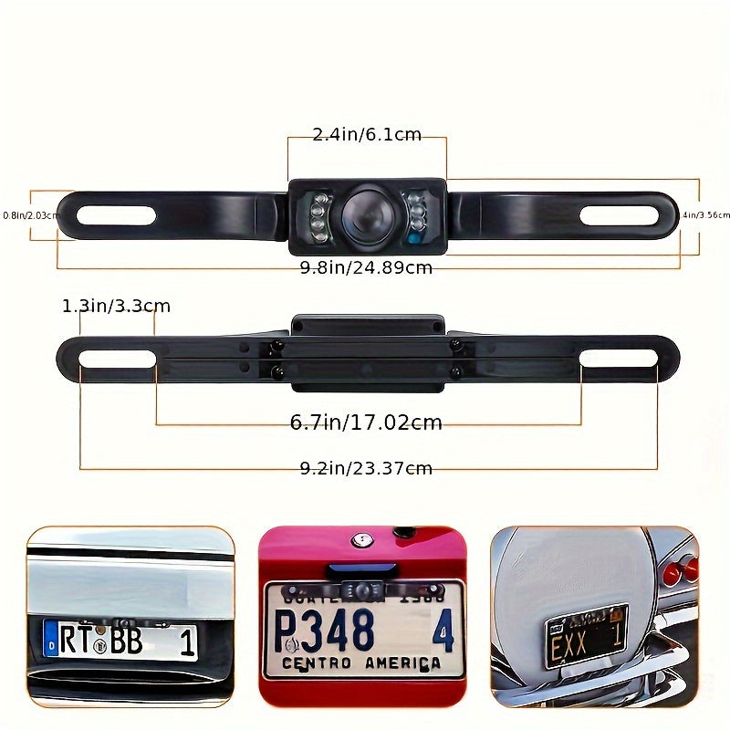 Wireless Backup Camera Kit with 4.3" Monitor – Easy Plug and Play Installation, Super Night Vision for Safe Reversing and Parking
