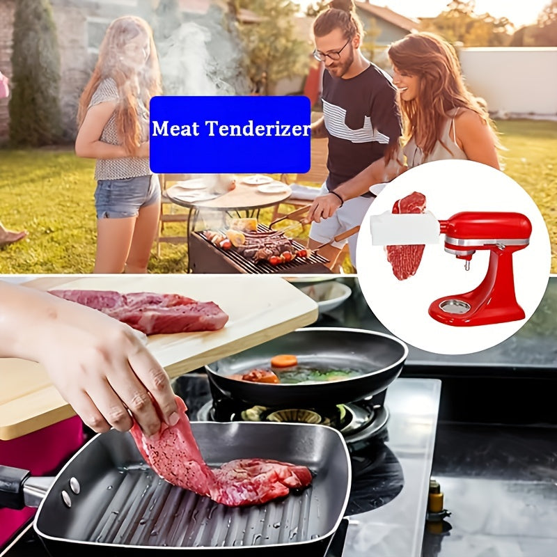 Meat Tenderizer Attachment for KitchenAid Stand Mixer – Effortless, Smooth Tenderizing with No Jams or Breaks