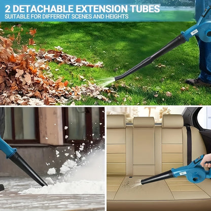 20V High-Capacity Cordless Leaf Blower – Powerful 20 Ah Battery, 2-Speed Control, Lightweight and Compact – Effortless Lawn, Patio, and Garden Cleaning