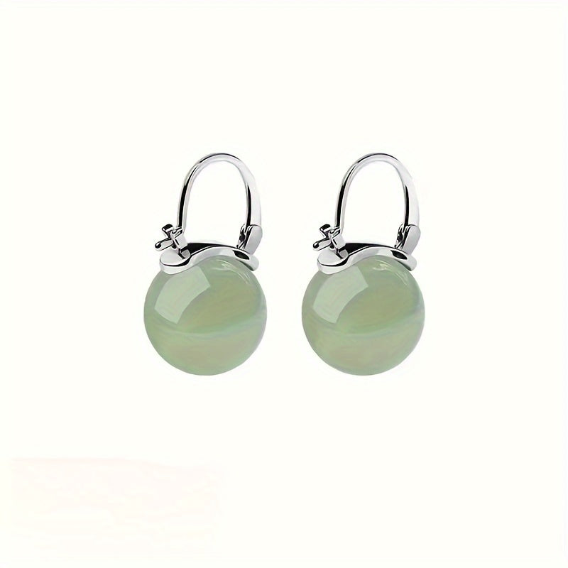 2pcs Anti-Allergy Temperament Personality Earrings with Secure Buckle