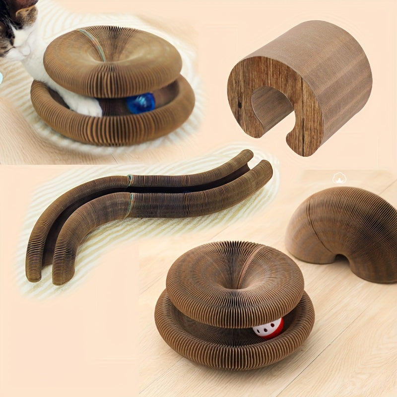 Magical Organ Cat Scratching Board - Wear-Resistant, Interactive Indoor Pet Toy
