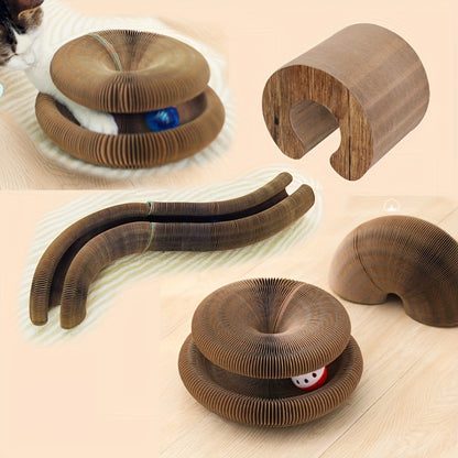 Magical Organ Cat Scratching Board - Wear-Resistant, Interactive Indoor Pet Toy