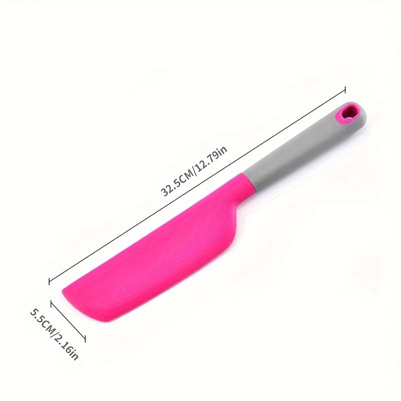 Extra Large Silicone Spatula – Non-Stick, Heat-Resistant Kitchen Scraper for Cooking, Baking, Mixing, Scraping & Spreading