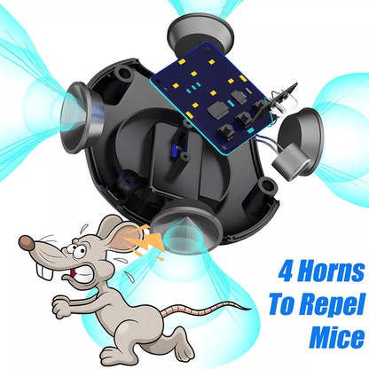 Upgraded Ultrasonic Pest Repeller - Indoor Rodent and Mouse Repellent, Plug-In Device