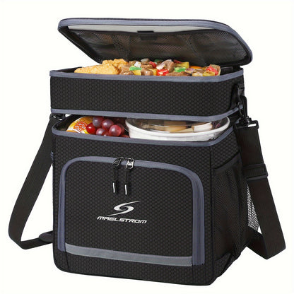 Premium Insulated Lunch Tote Bag - Leakproof, Thermal & Water-Resistant, Spacious Design for Men and Women - Ideal for Work, School and Outdoor Activities