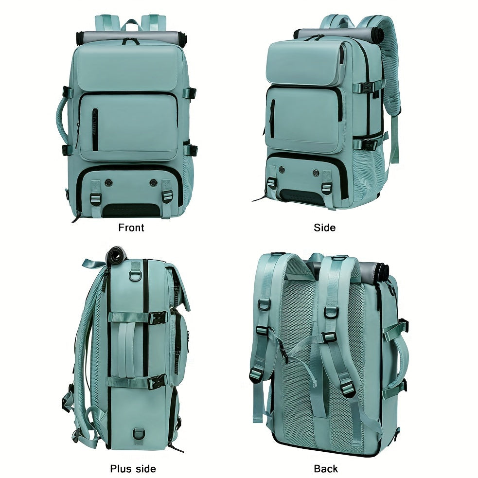 Multi-Functional Large Capacity Backpack – For Men & Women, Hiking and Camping – Outdoor Knapsack with Shoes Compartment and USB Charging Port – Ideal for Business, Laptop, College – Perfect Gifts