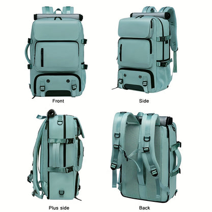 Multi-Functional Large Capacity Backpack – For Men & Women, Hiking and Camping – Outdoor Knapsack with Shoes Compartment and USB Charging Port – Ideal for Business, Laptop, College – Perfect Gifts