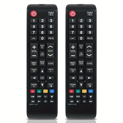 2 Pack Universal Remote Control for Samsung LCD/LED/3D Smart HDTVs - Compatible with BN59-01199F