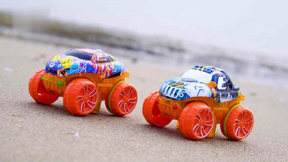 Colorful Luminous Electric Rail Car Set - Hangable Race Track Toy for Boys and Girls, Ideal for Birthdays, Christmas, Halloween (Battery Not Included)