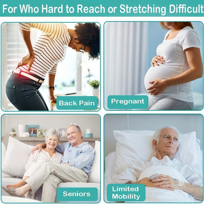 Long Handle Toilet Wiping Aid – Self-Wipe Assist Tool for Elderly, Disabled, Pregnant & Post-Surgery Users