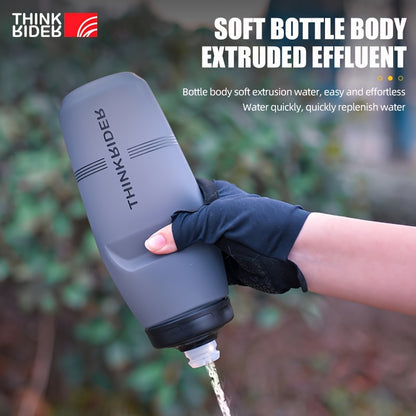 ThinkRider High-Capacity Bike Water Bottle – 620/750ml, Durable PP, Leak-Proof, Easy to Clean, Ideal for MTB/Road Cycling