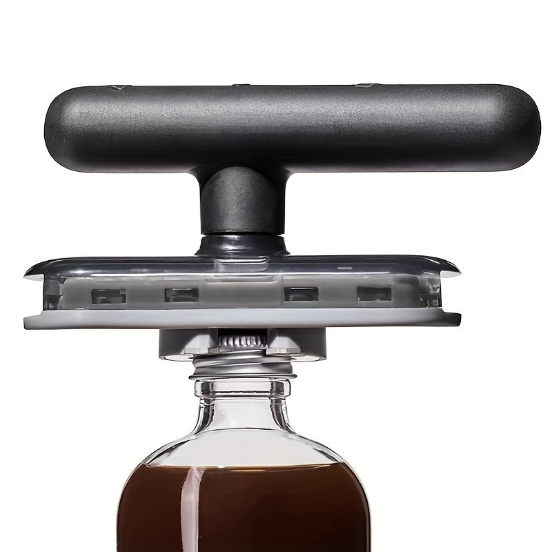 Adjustable Jar & Bottle Opener – Multifunctional Metal Can Lid Gripper, Manual Kitchen Accessory for Easy Opening, Party Supplies
