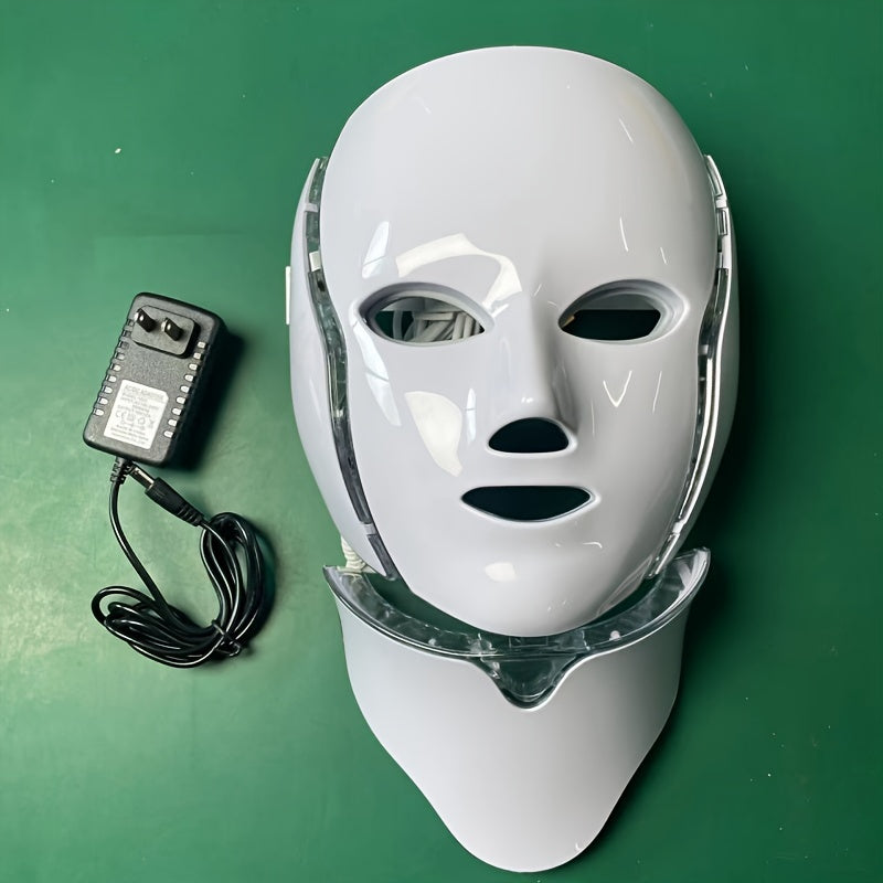 7 Color LED Facial Mask Device - Beauty Skin Care Mask Machine, Facial Skin Care Tools for Anti-Aging & Radiant Skin