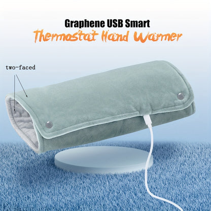 USB Heating Pad - Intelligent Thermostatic, Warms Hands, Feet, Waist, Low Voltage, Safe and Energy Saving