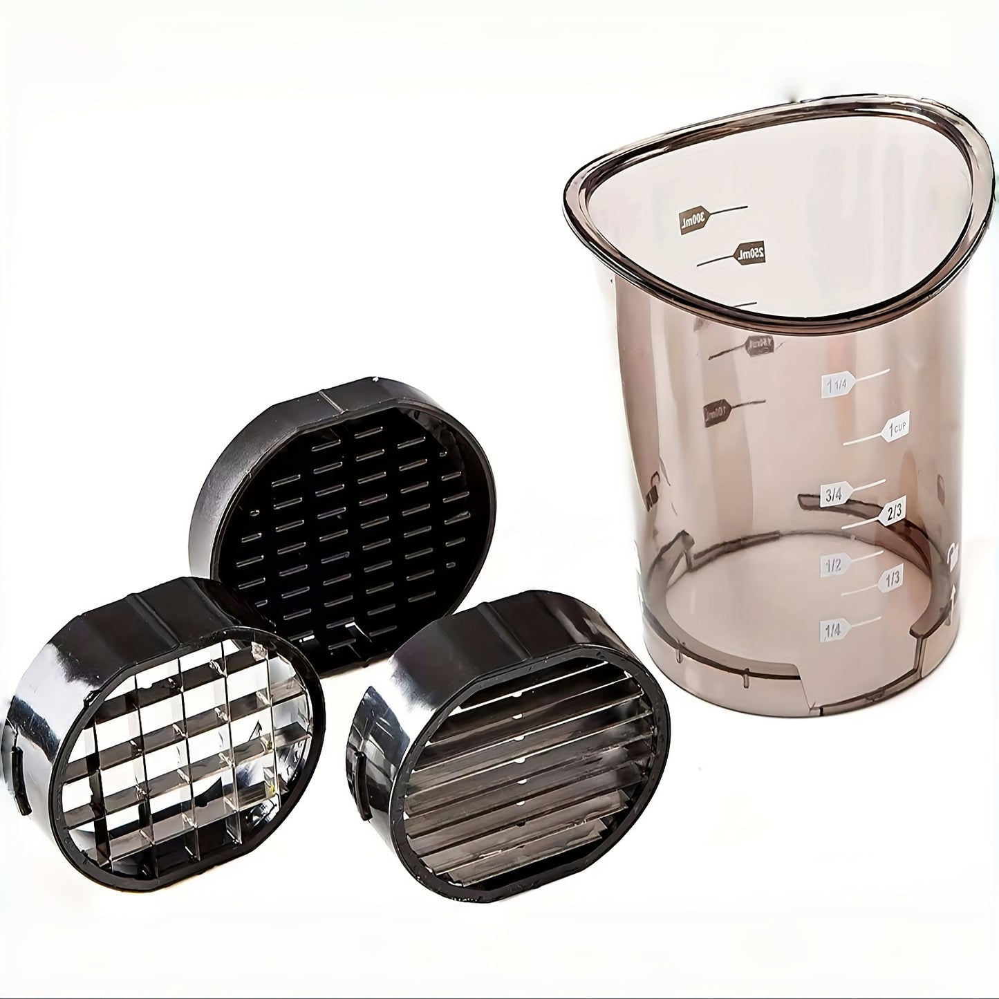 Multi-Function Slicer Cup - Vegetable Chopper for Cutting, Dicing, and Chopping, Essential Kitchen Supplies and Accessories
