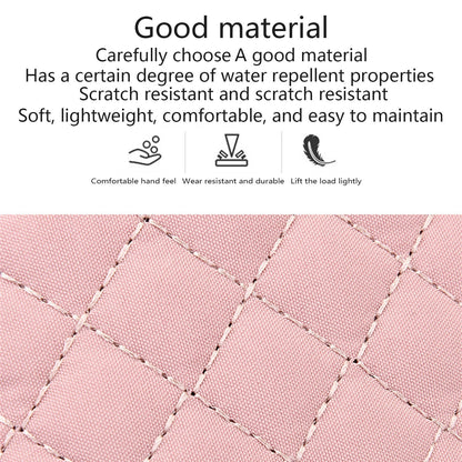 New One-Shoulder Messenger Bag for Women - Fashion Embroidered Rhombic Design - Large Capacity Waterproof Backpack with Data Hole