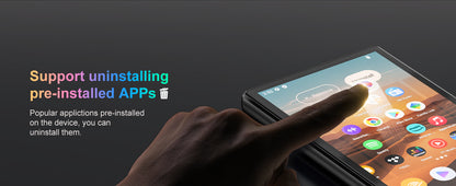 1080P Android 13 MP3/MP4 Player — 4.7" Display, 96GB (64+32GB), Bluetooth & WiFi, Expandable up to 1TB