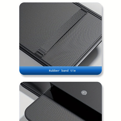 Car Visor Storage – Multi-Functional Glasses Holder and Driver’s License, Ticket, Card Holder Storage Bag